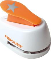 „Fiskars Motif“ svirtinis skylmušis kairiarankiams ir dešiniarankiams, plastikas / cinkas, balta / oranžinė