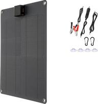 „Flexibles“ 100 W, 5 V, vandeniui atsparus saulės kolektorius, nešiojamas, USB + C tipo maitinimas, skirtas lauko stovyklavimui – saulės elementai (USB jungtis)
