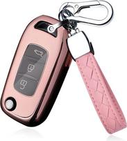 „Flip Key“ automobilio raktų dėklas, tinkantis „Renault“ automobiliams. Silikoninis raktų dėklas, skirtas „Renault Sandero Stepway“, „Logan“, „Clio“, „Arkana“, „Captur“ ir „Kadjar“ modeliams. Apsauginis dėklas, apsauginis maišelis, nuotolinio valdymo pult