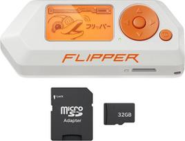„Flipper Zero“ pradedančiųjų rinkinys – „Flipper Zero“ | 32GB talpos „MicroSD“ kortelė | Nešiojamas daugiafunkcinis įrenginys technologijų entuziastams