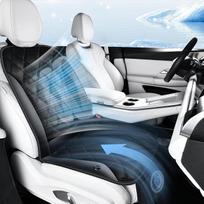 „FLORICH“ vasariniai automobilių sėdynių užvalkalai su „Turbo Fan“ ventiliatoriumi, 3 greičiai, kvėpuojantys, universalūs, tinka lengviesiems automobiliams, visureigiams, sunkvežimiams ir mikroautobusams