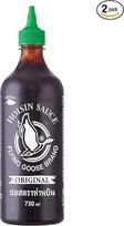 „FLYING GOOSE“ „Hoi Sin“ padažas, aštrus, su žaliu dangteliu, stiprus padažas iš Tailando, puikiai tinka mėsos patiekalams, 2 x 730 ml