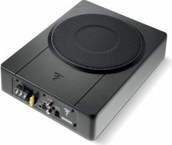 „Focal ISUB-Active“ aktyvus po sėdyne montuojamas žemų dažnių garsiakalbis, 8 colių (20 cm), plokščias, skirtas vairuotojo ir keleivio sėdynėms