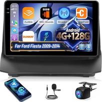 „Ford Fiesta“ (2009–2014 m.) skirtas „Android“ automobilių radijas su 4G ir 128G atmintimi, belaidžiu „CarPlay“ ir „Android Auto“, 9 colių IPS jutikliniu ekranu, GPS, „Wi-Fi“, ekvalaizeriu, „Bluetooth 5.0“ ir FM/RDS radiju