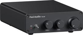 „Fosi Audio TB10D“ 600 vatų TPA3255 mini stiprintuvas, Hi-Fi stereo D klasės stiprintuvas, integruotas skaitmeninis 2 kanalų garso imtuvas, skirtas pasyviems namų garsiakalbiams su aukštų ir žemų dažnių reguliavimu