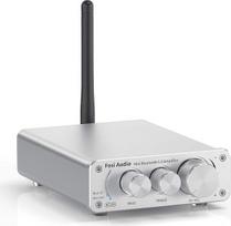 „Fosi Audio“ BT10A-S „Bluetooth 5.0“ stereofoninis garso stiprintuvas-imtuvas, 2 kanalų, D klasės, mini „Hi-Fi“ integruotas stiprintuvas, tinkamas namų garsiakalbiams, 50 W x 2, TPA3116