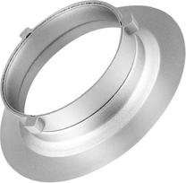 „Fotoconic“ 152 mm / 6 colių skersmens greitojo tvirtinimo žiedo adapterio flanšas „Speedring“ su minkštu apšvietimo gaubtu, skirtas „Bowens S Flash“ / „Monolight“
