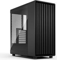 „Fractal Design North Momentum Black“ kompiuterio korpusas, ATX | Su 3 vėdinimo ventiliatoriais (120 mm), juodintu ąžuolo priekinės dalies apdaila ir tinkliniu vėdinimu, užtikrinančiu optimalų aušinimą