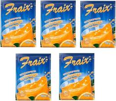 „FRAIX“ gėrimų miltelių degustacinis rinkinys – apelsinų skonio, 5 x 100 g