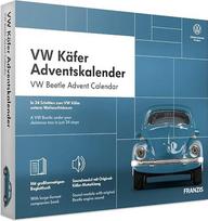 „Franzis“ 67098 „VW Beetle“ Advento kalendorius 2020, modelio rinkinys 1:43 masteliu, su garso moduliu ir 52 puslapių pridedamu vadovėliu