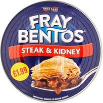 „Fray Bentos“ kepsnių ir inkstų pyragėliai, 15 uncijų, 6 vnt. pakuotė