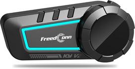 „FreedConn KY V2“ motociklo šalmas su „Bluetooth 6.0“ ausinėmis, dviejų kanalų garso sumaišymas, muzikos dalijimasis, 500 m veikimo nuotolio dvipusis interkomas, triukšmo slopinimas, balso asistentas, dviejų telefonų jungimas, 1 vnt.