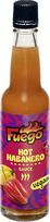 „Fuego“ aštrus habanero padažas – vaisinis aštrus prieskonių padažas, 100 ml butelis