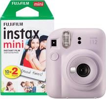 „Fujifilm instax Mini 12“ momentinis fotoaparatas su 20 juostelėmis – violetinis
