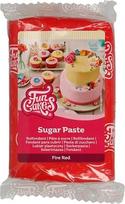 „FunCakes“ ugnies raudonumo fondantas, skirtas iškočioti – lengvai naudojamas, glotnus, lankstus, minkštas ir