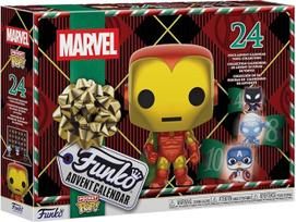 „Funko Pocket POP!“ atgalinio skaičiavimo kalendorius: „Marvel“ – Advento kalendorius – 24 dienos, kupinos staigmenų – kolekcionuojamos vinilo mini figūrėlės – paslapties dėžutė – dovanos idėja – Kalėdų atgalinis skaičiavimas