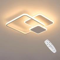 „FUPE“ LED lubinis šviestuvas su 3 kvadratiniais šviesos šaltiniais