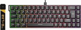 „G-Lab Keyz Titanium HE“ – žaidimų klaviatūra su magnetine 65 % „Hot Swap“ funkcija