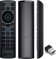 „G20s“ balso nuotolinio valdymo pultas su 2,4 G USB raktu, „Bluetooth“ įkraunama „Air“ pelė su apšvietimu, skirta „Android TV Box“, „Smart TV“, nešiojamajam kompiuteriui, stacionariam kompiuteriui, projektoriui, HTPC, medijos grotuvui, juodos spalvos