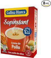 „Galina Blanca Sopinstant“ vištienos grietinėlės sriuba su skrudintais duonos kubeliais, 3 vnt., 21 g, 8 vnt. pakuotė