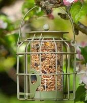 „Garden Mile“ paukščių lesyklė, apsaugota nuo voverių. Idealiai tinka laukiniams paukščiams lesinti sėklomis, riešutais ar riebalų rutuliais lauke, sode. Voverių atspari (mažesnė paukščių lesyklė, skirta sėkloms)
