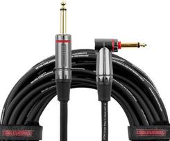 „Gator Cableworks“ GCWH-INS-20RAQT „Headliner“ prietaisų kabelis, 6 m – tiesus su kampu – tvirtas ir lankstus