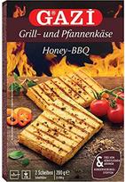 „Gazi Barbecue“ ir „Pan Cheese“ medaus-BBQ – 10 x 200 g – sūris, skirtas kepti ant grotelių, kepti orkaitėje, 45 % riebalų, įskaitant supjaustytą sūrį, sūris, ištirtas mikrobiologinėje laboratorijoje, „Halal“, vegetariškas, be glitimo