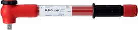 „Gedore VDE 4508 sukimo momento raktas, 1/2 colio, 12,5 mm kvadratinis, izoliuotas iki 1 000 V (60900/IEC60900)/(coliai), tikslumas ±3 % ir geresnis, kalibruotas pagal DIN EN ISO 6789: 2017 – 10 raudonų – 50