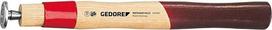 „Gedore“ E609H-4 atsarginė rankena „Rotband Hickory“, skirta 4 kg, raudona/ruda
