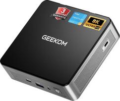 „GEEKOM Air12 Business“ mini kompiuteris, „Intel 7505“, „Wi-Fi 6“, „Bluetooth 5.2“, 256GB SSD