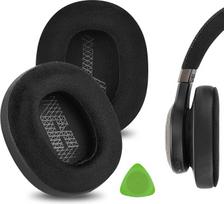 „Geekria Comfort Hybrid Velour“ ausinių pagalvėlių komplektas, skirtas „JBL Live 650 BTNC“, „Lifestyle E65BTNC“, „Duet NC“, „Live 660 BTNC“ ir „Live 770 NC“ modeliams (juodos spalvos)