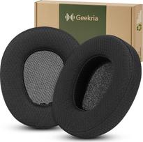 „Geekria Comfort Mesh“ atsarginės ausinių pagalvėlės, skirtos „Gtheos Captain 300“ ausinių ausinių korpusų remontui (juodos)