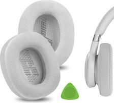 „Geekria Comfort Hybrid Velour“ atsarginės ausinių pagalvėlės, skirtos „JBL Live 650 BTNC“, „Lifestyle E65BTNC“, „Duet NC“, „Live 660 BTNC“ ausinėms, ausinių pagalvėlės, ausinės, ausų kaušeliai, remonto detalės (pilkos spalvos)