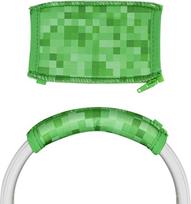 „Geekria Flex“ audinio ausinių apvalkalas, suderinamas su „Skullcandy Crusher Evo“/„Crusher ANC“/„Crusher ANC2“, „Hesh 3“/„Hesh Evo“/„Hesh ANC“, „Venue ANC“; apsauga nuo prakaito (MC Grass)