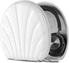 „Geekria PRO“ itin tvirtas ausinių dėklas, suderinamas su „B&O Beoplay H95“, „H9“ (3-osios kartos), „H9i“, „H8“, „H7“ modeliais, kietas dėklas, patvarus, daugiasluoksnė apsauga, kelioninis maišelis (jūros kriauklės spalvos, baltas)