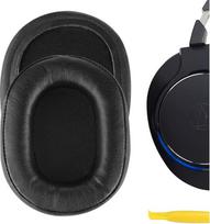 „Geekria QuickFit“ atsarginės ausinių pagalvėlės, skirtos „Audio-Technica“ ATH-MSR7, MSR7NC, MSR7BK, MSR7GM ir MSR7B ausinėms (juodos)