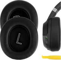 „Geekria QuickFit“ atsarginės ausinių pagalvėlės, skirtos „Razer Kaira Pro“, „Kaira Pro Halo Infinite Edition“, „Kaira X“, „Kaira“ ausinėms, ausinių pagalvėlės, ausinės, ausų kaušeliai, remonto detalės (juodos)