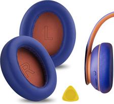 „Geekria QuickFit“ atsarginės ausų pagalvėlės, suderinamos su „Anker Soundcore Life Q10“, „Q10“ ir „Life 2 NEO BT“ ausinėmis, ausų pagalvėlės (mėlynos/oranžinės)