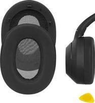 „Geekria Quickfit“ atsarginės ausų pagalvėlės, suderinamos su „Sony ULT WEAR“, WH-ULT900N ausinėmis – remonto detalės (juodos)