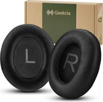 „Geekria QuickFit“ ausinių pagalvėlės, skirtos „Bose 700/NC700“ modeliams, iš dirbtinės odos, juodos spalvos