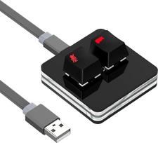 „Geekria RGB Meeting“ garso išjungimo valdiklis, suderinamas su „Windows“ programėle „Zoom“, mikrofoninio garso įjungimas/išjungimas, vaizdo įrašo paleidimas/sustabdymas, mechaninės klaviatūros klavišai, skirti internetinėms pamokoms ir konferencijoms (ju