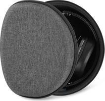 „Geekria Shield“ ausinių dėklas, suderinamas su „Sennheiser HD 450BT/400S“, „Momentum 3/2“; kietas keičiamas kelioninis dėklas su laido laikikliu (tamsiai pilkos spalvos)