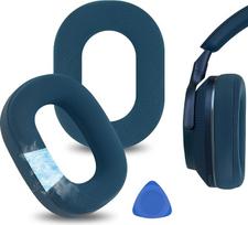 „Geekria Sport“ aušinamieji geliniai ausinių pagalvėlių pakaitalai, skirti „Bowers & Wilkins“ Px8, Px7S2 (netinka Px7, Px7S2e) ausinėms (mėlynos spalvos)