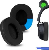 „Geekria Sport“ aušinamieji geliniai ausinių pagalvėlių pakaitalai, skirti „Razer Kraken V4/V4X/V4Pro/Kitty V2 Pro“, „Barracuda/Barracuda X“ ausinėms – remonto detalės (juodos)