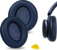 „Geekria“ atsarginės ausinių pagalvėlės, skirtos „Anker Soundcore Space Q45“ ir „Life Q45“ ausinėms (mėlynos) | Skirtos „Soundcore Space Q45“/„SpaceQ45“/„Q45“ modeliams (A3040), pagamintos iš dirbtinės odos ir atminties putų, komplektas su montavimo įrank