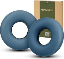 „Geekria“ atsarginės ausinių pagalvėlės, skirtos „Sony“ WH-CH520, WH-CH510, WH-CH500 ausinėms. Ausinių pagalvėlių remonto detalės. Mėlynos spalvos