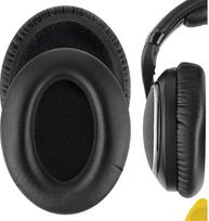 „Geekria“ atsarginės ausinių pagalvėlės, skirtos „Sennheiser“ HD598, HD598SE, HD598CS, HD598SR, HD595, HD599, HD599 SE ausinėms – ausinių pagalvėlių remonto detalės (juodos)