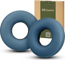„Geekria“ atsarginės ausinių pagalvėlės, skirtos „Sony“ WH-CH520, WH-CH510, WH-CH500 ausinėms. Ausinių pagalvėlių remonto detalės. Mėlynos spalvos
