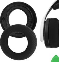 „Geekria“ atsarginės ausų pagalvėlės, skirtos „Sony PlayStation 5 Pulse 3D“ ausinėms – tinklinės ausų pagalvėlės, remonto detalės (juodos)