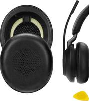 „Geekria“ atsarginės ausinių pagalvėlės, suderinamos su „Jabra Evolve2 65“ (65MS, 65UC USB) / „Evolve2 40“ (40UC, 40MS USB) / „Elite 45h“ ant ausų dedamomis belaidėmis ausinėmis (juodos spalvos)